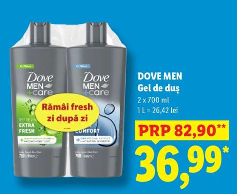 Dove Men Gel de Duș