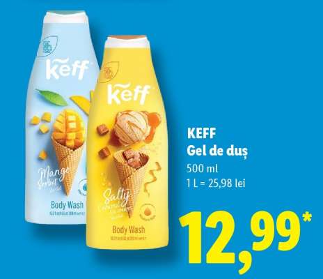 KEFF Gel de duș