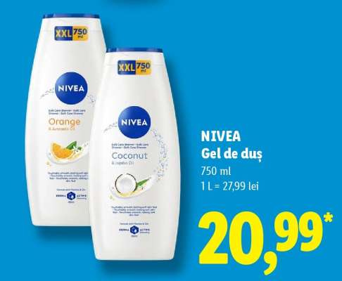 NIVEA Gel de duş