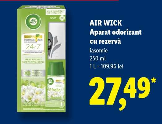 AIR WICK Aparat odorizant cu rezervă