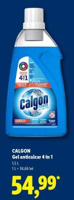 CALGON GEL ANTICALCAR 4 ÎN 1