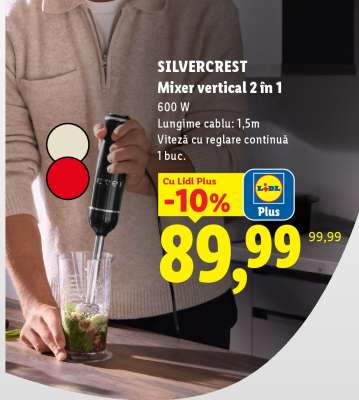 SILVERCREST Mixer vertical 2 în 1