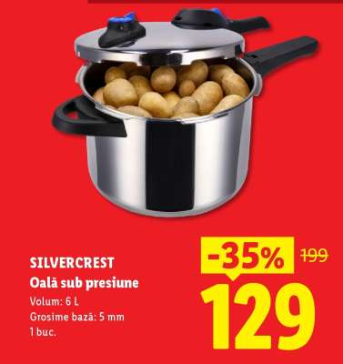 SILVERCREST Oală sub presiune