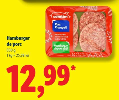 Hamburger de porc