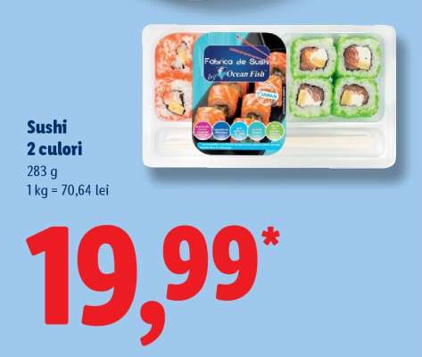 Sushi 2 culori