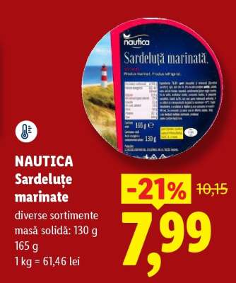Nautica Sardeluțe marinate