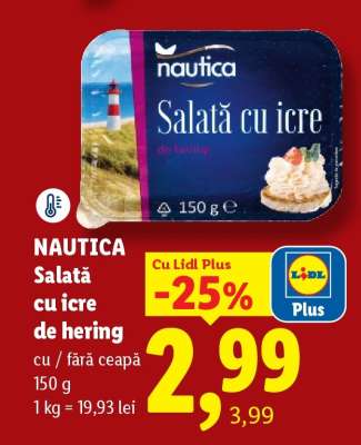 Nautica Salată cu icre de hering