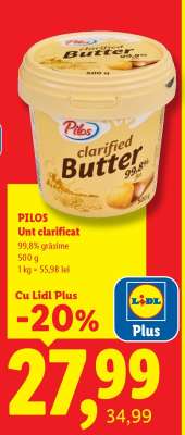 PILOS Unt clarificat