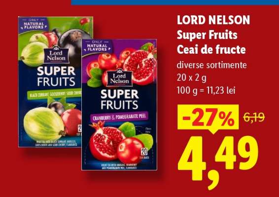 LORD NELSON Super Fruits