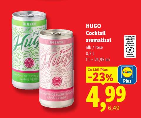 Hugo Cocktail aromatizat