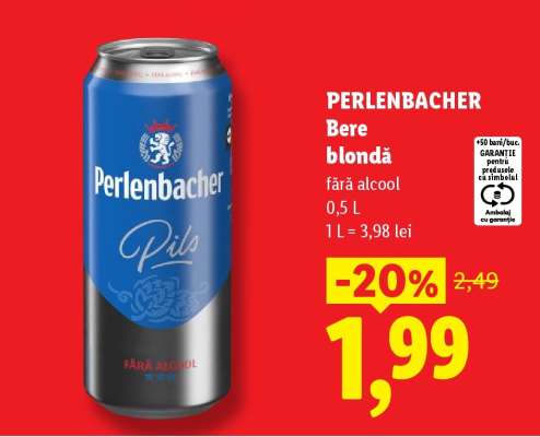 Perlenbacher Bere blondă