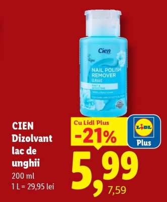 CIEN Dizolvant lac de unghii