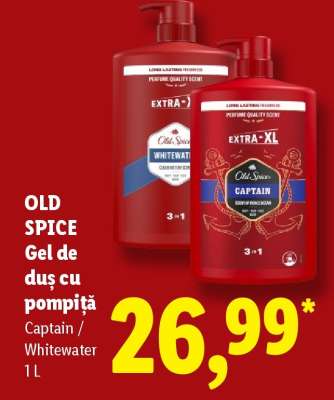 Old Spice Gel de duș, cu pompiță