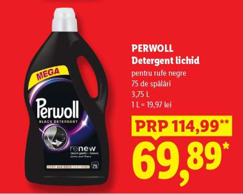 PERWOLL Detergent lichid