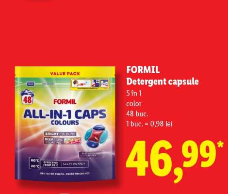 FORMIL Detergent capsule