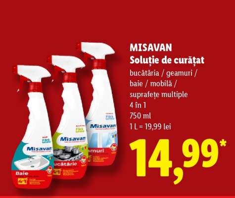 MISAVAN Soluție de curățat