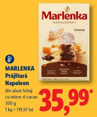 MARLENKA Prăjitură Napoleon