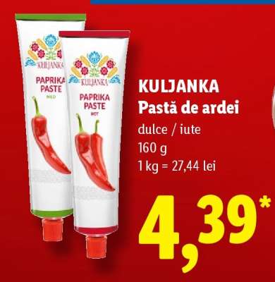Kuljanka Pastă de ardei