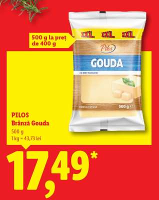 PILOS Brânză Gouda