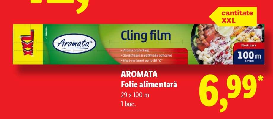 AROMATA Folie alimentară