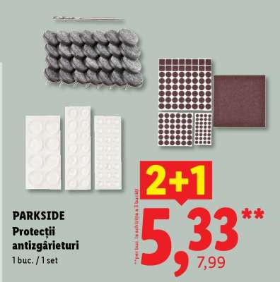 Parkside Protecții antizgârieturi