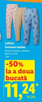 LUPILU Pantaloni molton