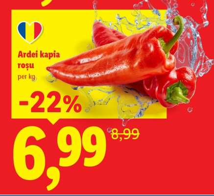 Ardei Kapia roşu