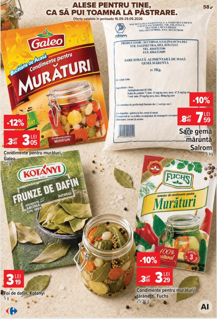 Catalog Carrefour - 23.09.2026 - 29.09.2026. Pagina 58