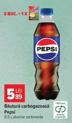 Băutură carbogazoasă Pepsi