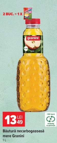 Băutură necarbogazoasă mere Granini
