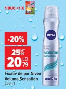 Fixativ de păr Nivea Volume Sensation