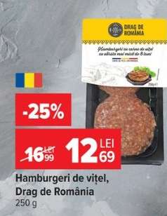Hamburgeri de vițel, Drag de Romania
