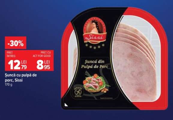 Șuncă cu pulpă de porc, Sissi