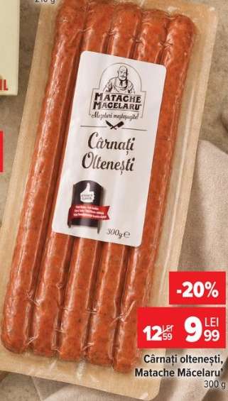 Cârnați oltenești Matache Măcelaru