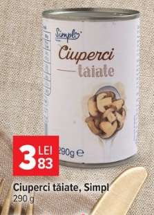 Ciuperci tăiate Simpl