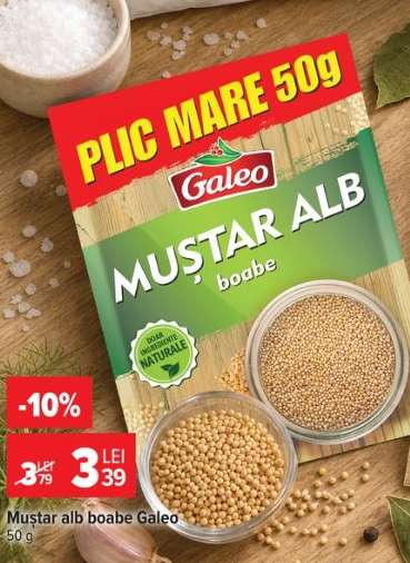 Muștar alb boabe Galeo