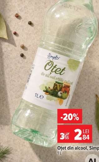 Oțet din alcool, Simplu