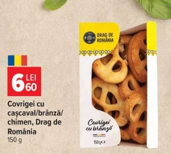 Covrigei cu cașcaval/brânză/chimen, Drag de România
