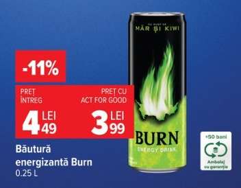 Băutură energizantă Burn