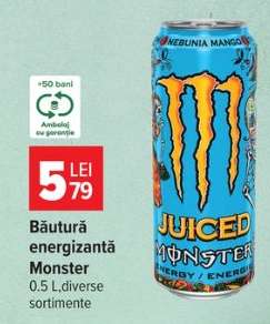 Băutură energizantă Monster