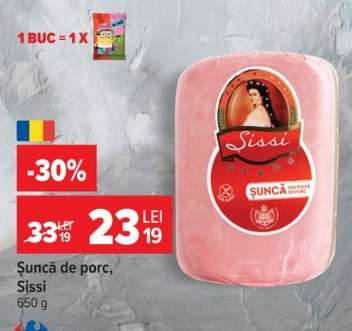 Șuncă de porc Sissi