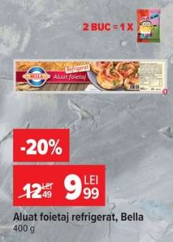 Aluat foietaj refrigerat Bella