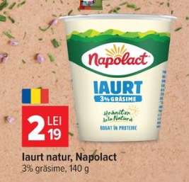 Iaurt natur Napolact
