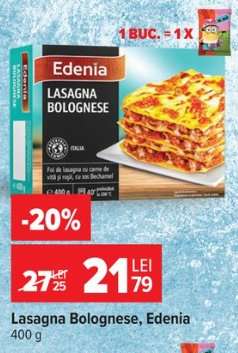 Lasagna Bolognese Edenia