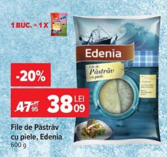 File de păstrăv cu piele, Edenia