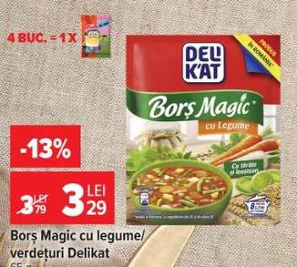 Borș Magic cu legume/verdețuri Delikat
