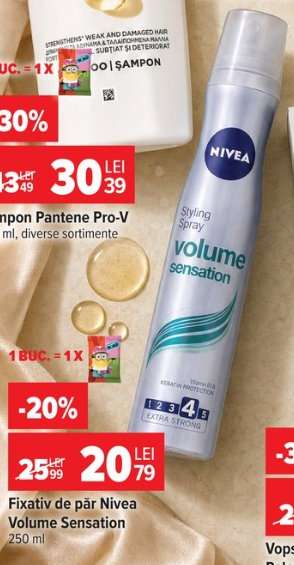 Fixativ de păr Nivea Volume Sensation