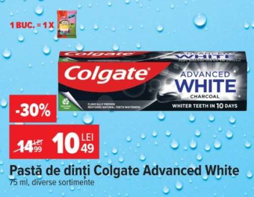 Pastă de dinți Colgate Advanced White