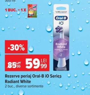 Rezerve periaj Oral-B iO Series Radiant White