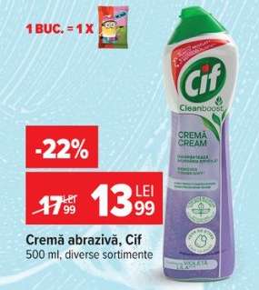Cremă abrazivă Cif